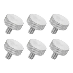 uxcell 6�� M6 x 10mm �t���b�g�j���[�g�t���w�b�h�e�w�˂� 304�X�e�����X�|�S�˂��e�w�˂��{���g�t�@�X�i�[ �Ɠd�Ɩ��d�q�@�킨��юY�Ɨp