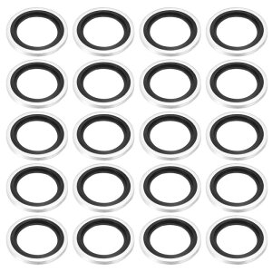 PATIKIL G1/2 �Z���t�Z���^�[�����V�[���K�X�P�b�g 20�� NBR ���������V�[�����b�V���[ �����ԗp���b�V���[ �@�B �z�� �V�����_�[�C���p