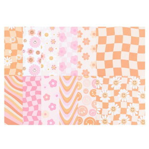 PATIKIL 12x12" XNb vubNpy[p[ 24 ʃt[X^CNtgy[p[ ʐ^W[iDIYJ[hpNGCeBuV[g IW