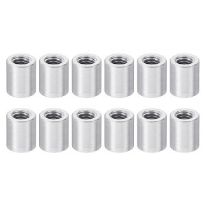 PATIKIL M3�A���~�X�y�[�T�[ 12�̃��^���X�y�[�T�[�A���~�j�E��3 mm ID x 5mm OD x 6mm L �X���b�h�X�y�[�T�[�X�N�����[�X�^���h�I�t���E���h RC�J�[ �h���[�� �}�U�[�{�[�h�p �V���o�[