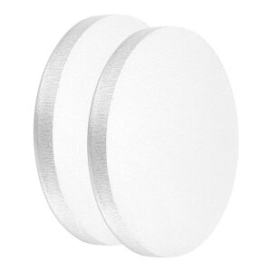 uxcell 2�̃A���~�f�B�X�N ���a2�C���`�i60mm�j ����0.16�C���`�i4mm�j 5052�A���~�j�E���T�[�N���v���[�g ���^���X�^���s���O�p���E���h�V�[�g