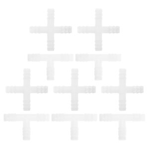 Hihaha �^��`���[�u�R�l�N�^�[ T 3�E�F�C�N���X 4�E�F�C�^��`���[�u�R�l�N�^�[ �J�[ PE 3/8 1�Z�b�g �z���C�g