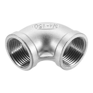 uxcell 13/4" PT90xG{[XeX|ǌpGAz[XPVC`[u