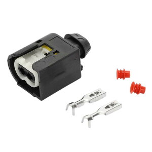 VekAuto 2 Pin Car GEN-ERATOR Assembly Connector Plug Kit Compatible for Ford�ɑΉ� FO-CUS Mondeo Winning 2.3 2.0T, Waterproof 3.5 mm Series PlA-STi-c ����.