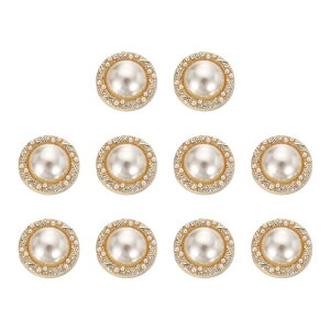 uxcell 10�� 28L ���t�F�C�N�p�[���{�^�� 18mm 23/32" �v���X�e�B�b�N�ۂ��{�^�� �����p�N���t�g�t�@�X�i�[ �R�[�g�ߗ�DIY�����N���t�g #16