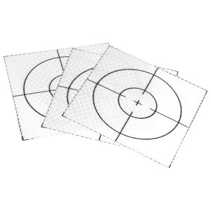 uxcell 3̑ʔ˃V[g100mm x 100mm ȔSʖڕW}[NXebJ[ g[^Xe[V˃V[ge[v Dp Vo[