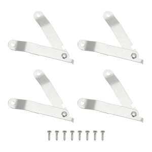 uxcell 4̊W܂肽݃T|[gqW Ƌؐ΃P[X`FXgLrlbgp8̃lWt Vo[g[i܂肽܂ꂽ2.7"/68mm v[g0.4"/11mmj