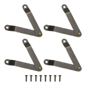 uxcell 4̊W܂肽݃T|[gqW Ƌؐ΃P[X`FXgLrlbgp8̃lWt uYi܂肽܂ꂽ2.6"/65mm v[g0.4"/10mmj