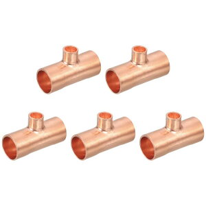 uxcell 1/2" x 1/4" x 1/2" keB[ ͔zǗpRlN^[ zǗpiїⓀ 5
