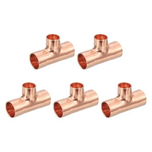 uxcell 1/2" x 3/8" x 1/2" keB[ ͔zǗpRlN^[ zǂїⓀp 5