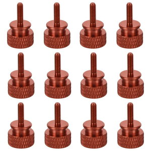 uxcell 12 M3x10mm [bg܂݃lW Rs[^[P[X ˂ݎ ߃lW A~ PCP[Xp Vp