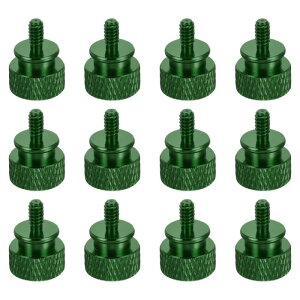 uxcell 12 UNC6-32x6.5mm [bg܂݃lW Rs[^[P[X ˂t߃lW A~ PCP[Xp _[N
