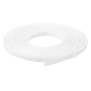 uxcell �ٖD�p�{�[�� 1����10���[�h6mm - �|���G�X�e�����̒ʂ��D�������x�R���Z�b�g�{�[�� �E�F�f�B���O�h���X �ԉŃK�E���p�i�z���C�g�j
