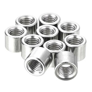 uxcell 10 ی^nڃibg M8x12x10mm OnڃIoOXibg ˂t - 304XeXX`[ ی^RlN^ibg X[ubho[X^bh Vo[