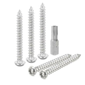 uxcell M6 x 50mm {^wbhgNXZLeB[V[g^XN[ 10304XeX|hȍUB T30rbgthؐXN[iVo[j