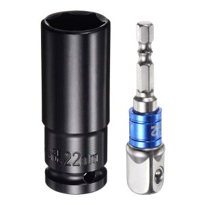 uxcell 1/2" hCu 22mm 6_ fB[vCpNg\Pbg 3" 1/2"`1/4" ZpVNA_v^[t dCbL CR-VX`[\PbgA_v^[ANZT[ZbgLbg Zp{gibg