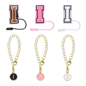 uxcell 3�̃��^�[�`�� �[���A�N�Z�T���[��3��9mm�X�g���[�J�o�[�L���b�v�t���̃^���u���[�J�b�v�p ���OID�p�[�\�i���C�Y�`�� �[���p�̃C�j�V�������^�[�V���R���R��h�~�X�g�b�p�[ �u��