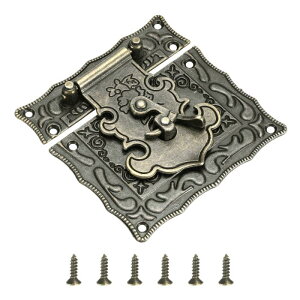 uxcell �n�X�v�N�� �X�v���b�`���b�N 82 x 85mm�����p���g���g�O�����b�`���������n�X�v���b�N ��Δ� �X�[�c�P�[�X �H� �ؐ��P�[�X�p�l�W�t�� �u�����Y