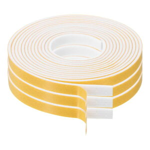 uxcell 3 [tH[EFU[XgbsOA1/4"×1/16"×6.56tB[g hAV[Xgbv ڒtH[e[v zCgfMXgbv hAp