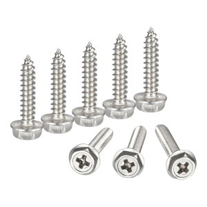 uxcell �Z�p���b�V���[�Z���t�^�b�s���O�˂� M4 x 20mm 304�X�e�����X�|�Z�p�t�����W�V�[�g���˂�60��