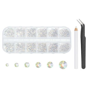 uxcell �ۂ��t���b�g�o�b�N���C���X�g�[���Z�b�g �l�C���A�[�g���C�N�A�b�v�N���t�g�t�@�u���b�NDIY�����p��6�T�C�Y�K���X�t���b�g�o�b�N�����_�C�������h �s���Z�b�g�ƃs�b �L���O�y���t