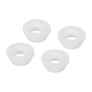 uxcell 4�Z�b�g T�^�S���O�����b�g ���t�����a34.8mm ���a25mm ����16mm �P�[�u���E�p�C�v�p�ی�z�[���v���O �z���C�g