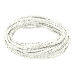 uxcell ҂ݍ݃U[R[h ۂvXgbv _炩΃U[[v ΍ э lbNX 3 mm 5[h zCg