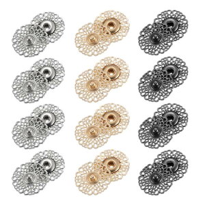 uxcell 24Zbg̒ԃXibv{^ vX{^30mm Vo[/F/ACAO[