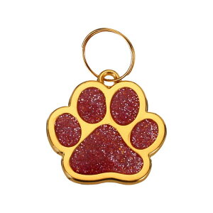 uxcell �y�b �gID�^�O �������` 30x30mm ���^�� �p�[�\�i���C�Y�J�X�^������ �ő�5�s �󔒃X�^���s���O �y�b �g�p�i ���O �ԍ� �^�O �y�b �g��ID�^�O�i���b�h�j