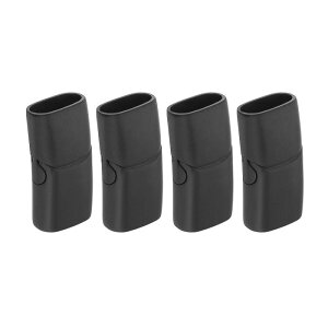 uxcell 4�� 12mmx6mm �t���b�g���U�[���ߋ� ��΃u���X���b�g���ߋ�t���b�g�N���[�W���[�G���h�L���b�v ��΃u���X���b�g�N���t�g���p�iDIY ��