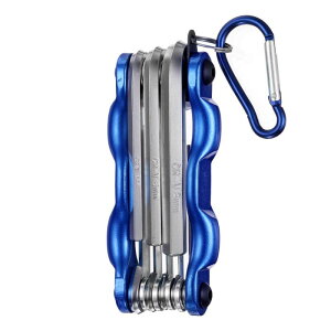 uxcell 8Zbg̐܂肽ݎZp` gbN 1.5mm - 8mm W Cr-V|ZpL[ A~jEnht {IȉƒpC ] @BeiX DIY