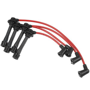 ACROPIX �J�[�X�p�[�N�v���O�R�C�����C���[ �_�΃R�C���n�[�l�X�P�[�u��7mm Mazda�ɑΉ� �~�A�[�^ 1990 1997 1999 2000 1.6L 1.8L �ԍ�BPE818140A/B61P18140B 4�Z�b�g