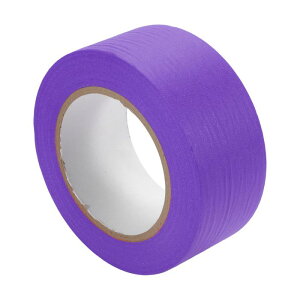 Partuto 1 Pc 2 In-cH-ES x 54.7 YA-rd-s Universal Painters Tape - DIY Car Auto Paint for Masking Tape No Residue - Crepe Paper Purple