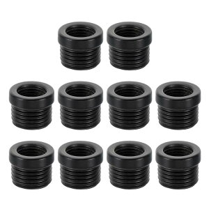 PATIKIL 9/16-18UN FxM10x12mm �X���b�h�k���i�b�g 10 �� �I�X - ���X �X���b�h �A�_�v�^�[ �v���e�N�^�[ �p�C�v�p�背�f���[�T�[ �t���A�����v �O�[�X�l�b�N�p ��