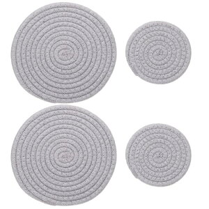 PATIKIL vgR[X^[ 4" 7" 4Zbg CgO[ ƒpO K[fjO|bg Lb`e[up ی^pbh