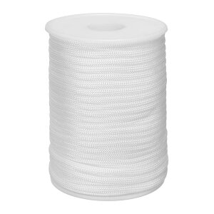 PATIKIL �p���R�[�h���[�v 330�|���h 4mm 7�{ �X�g�����h ���j���[�h �X�v�[���R�[�h �e���g�L�����v �n�����b�N �n�C�L���O �ނ� �T�o�C�o���u���X���b�g DIY�v���W�F�N�g �z���C�g 98ft