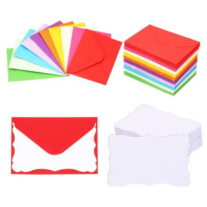 PATIKIL 3.7"x2.4" Jtȃ~jƔn hp 300Zbg ȃCfbNXtbVJ[h t bZ[Wm[gJ[h ~jy[p[^O [X