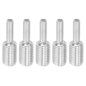 PATIKIL M8*M16*50 ���[�˂��t���X�^�b�h�{���g 5�� 304�X�e�����X�X�`�[�� ���b�h�{���g �˂����f���[�T�[�A�_�v�^�[ �Ƌ�̃n�[�h�E�F�A�p ����51 mm