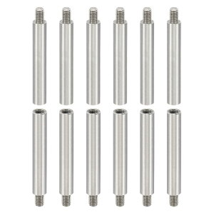 PATIKIL 12 M4X^hIt M4 40+6mmXy[T[X^hIt A~ lWtX^hItLbg 4mm ID 6mm ODgbNXEXXbhA_v^[ H PCB RCh[ }U[{[hp