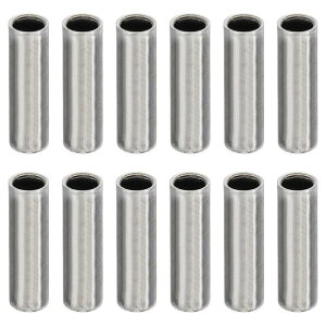 PATIKIL M6�X�`�[���X�y�[�T�[ 12�� ���^���X�y�[�T�[ �X�`�[��6.2mm ID x 8mm OD x 26mm L �J�[�{���X�`�[���X�y�[�T�[�X�N�����[�X�^���h�I�t���E���h 1/4in�܂���M6�X�N�����[�{���g�p