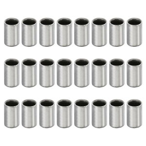 PATIKIL M6�X�`�[���X�y�[�T�[ 24�� ���^���X�y�[�T�[ �X�`�[��6.2mm ID x 8mm OD x 12.3 mm L �J�[�{���X�`�[���X�y�[�T�[�X�N�����[�X�^���h�I�t���E���h 1/4in�܂���M6�X�N�����[�{���g�p