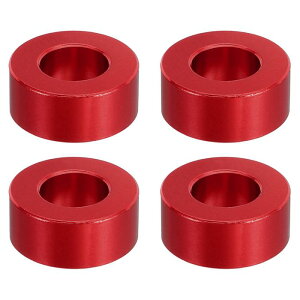 PATIKIL M10A~jEXy[T[ 4Zbg ^Xy[T[A~jE10.5mm ID x 20mm OD x 8mm L A~jEXy[T[XN[X^hItEh 2/5C`܂M10XN[{g
