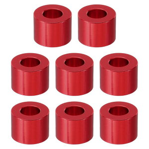 PATIKIL M8A~jEXy[T[ 8 Xy[T[A~jE8.2mm ID x 16mm OD x 12mm LA~jEXy[T[XN[X^hItEh 1/3C`܂M8XN[{gp ԐF