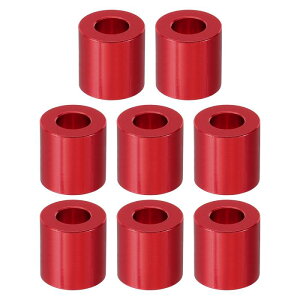 PATIKIL M8A~jEXy[T[ 8 Xy[T[A~jE8.2mm ID x 16mm OD x 16mm LA~jEXy[T[XN[X^hItEh 1/3C`܂M8XN[{gp ԐF