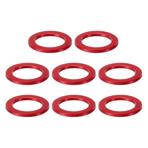 PATIKIL M12A~jEXy[T[ 8 ^Xy[T[A~jE12.2mm ID x 18mm OD x 1.5mm LA~jEXy[T[XN[X^hItEh 1/2in܂M12XN[{gp ԐF