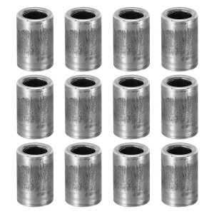 PATIKIL M6�X�`�[���X�y�[�T�[ 24�� ���^���X�y�[�T�[ �X�`�[��6mm ID x 10mm OD x 15mm L �Y�f�|�X�y�[�T�[�X�N�����[�X�^���h�I�t���E���h 1/4in�܂���M6�X�N�����[�{���g�p