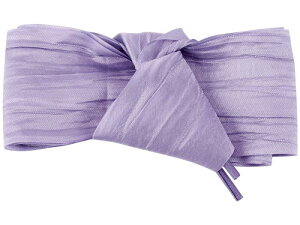 Elerevyo Solid Color Wrinkled Extra Wide Flat Athletic Shoelaces, Shoe Laces for Sneakers Light Purple 120cm/47.2
