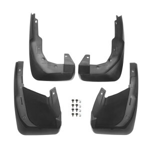 A ABSOPRO Honda�ɑΉ�CR-V�X�|�[�c2007-2011�p�̃t�����g�����A�T�C�h�} �b �h�K�[�h�ƃ}�E���g�A�N�Z�T���[�t���} �b �h�t���b�v�X�v���b�V���K�[�h�i4�Z�b�g�j