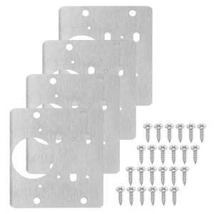 uxcell 4 85x80mm / 3.35"x3.15" LrlbgqWCv[g ؐLb`LrlbgƋhApXeXX`[qWCu Pbg Vo[