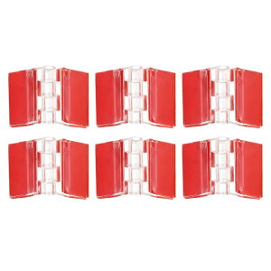 uxcell 6Zbg̃ANqW 25x35mm̎ȔSNAqW ȘAsAm܂肽݃qW LrlbgoDIYfBXvCX^hp